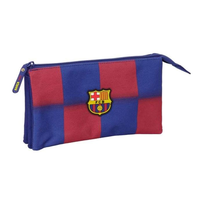 Safta Estuche Portatodo Escolar Triple Cremallera F.C. Barcelona 1ª Equipación 25-26 120x220x30 mm 0 Safta Estuche Portatodo Escolar Triple Cremallera F.C. Barcelona 1ª Equipación 25-26 120x220x30 mm 0