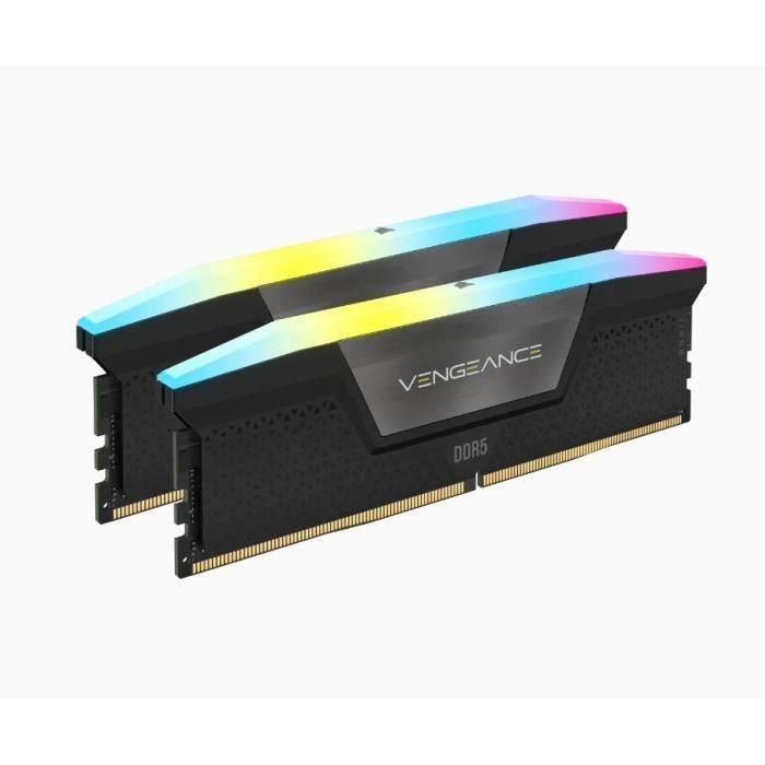 Corsair Vengeance CMH32GX5M2B5600C40K Memoria RAM 32GB (2x16GB) DDR5 5600MHz CL40 RGB DIMM 1