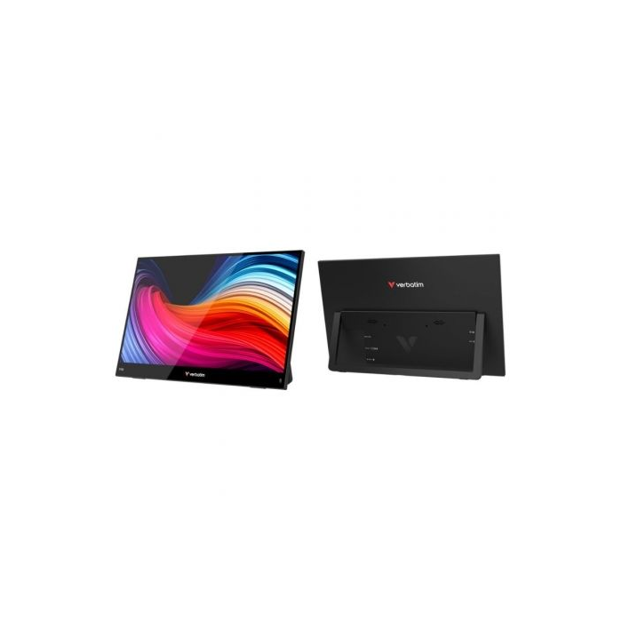 Monitor Portátil Táctil Verbatim Touch Light 15.6"/ Full HD/ Multimedia/ Negro 0 Monitor Portátil Táctil Verbatim Touch Light 15.6"/ Full HD/ Multimedia/ Negro 0