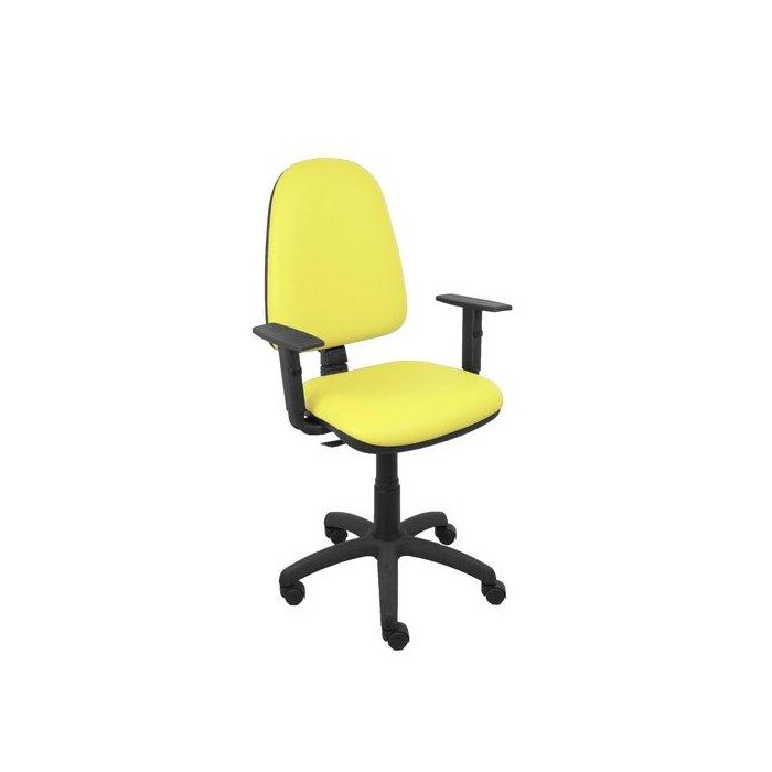 Silla Piqueras Y Crespo Ayna Brazos Regulables Mecanismo Contacto Permanente Con Regulacion De Profundidad Asiento Y Respaldo Tapizado Similpiel Amarillo
