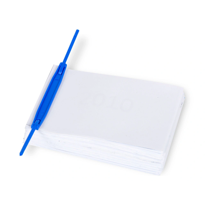 Q-connect Sujetador E-Clips de Plástico Color Azul Caja de 100 Unidades 3