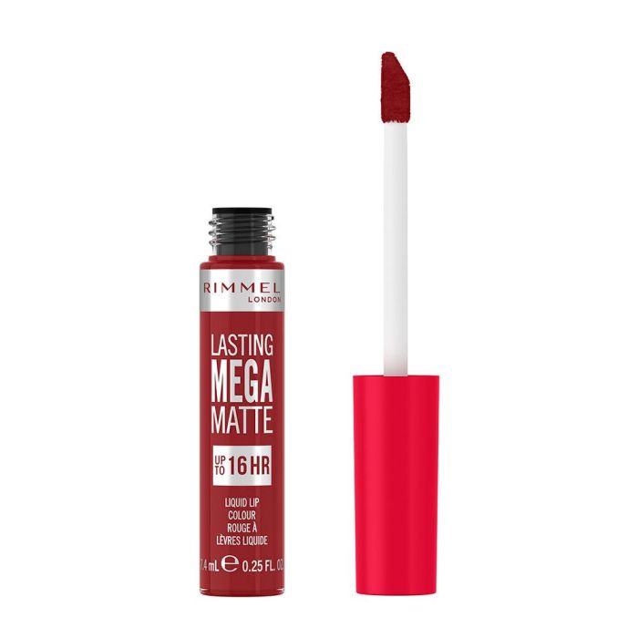 Rimmel London LASTING MEGA MATTE liquid lip colour #930-ruby passion Labial Líquido Mate Duradero 7,4 ml 1 Rimmel London LASTING MEGA MATTE liquid lip colour #930-ruby passion Labial Líquido Mate Duradero 7,4 ml 1