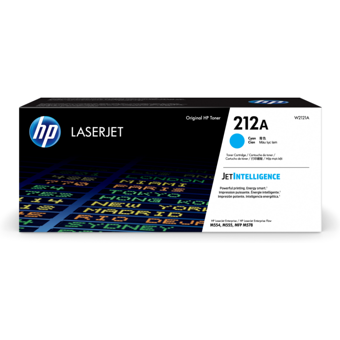 HP 212A Cyan Original LaserJet Toner Cartridge cartucho de tóner 1 pieza(s) HP 212A Cyan Original LaserJet Toner Cartridge cartucho de tóner 1 pieza(s)