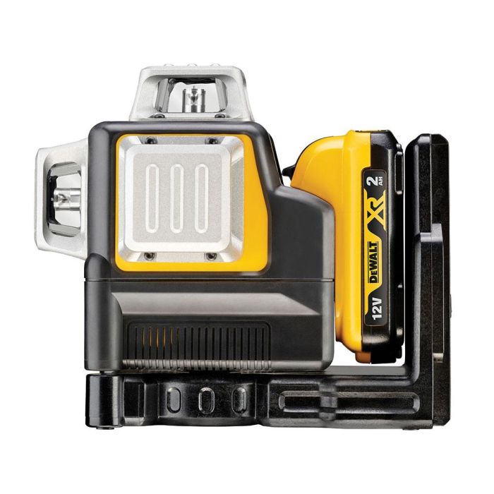 Nivel láser autonivelante verde de 3 líneas 360° xr 12v con batería li-ion 2ah dce089d1g-qw dewalt 3