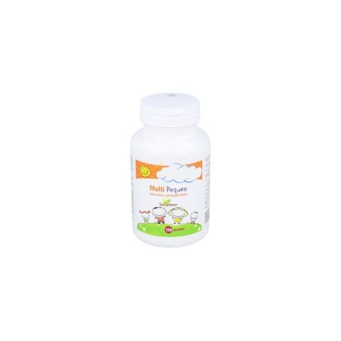 SURA VITASAN Multi Peques: Vitaminas y Minerales Esenciales Infantil en Polvo, Sabor Frutas del Bosque 150g