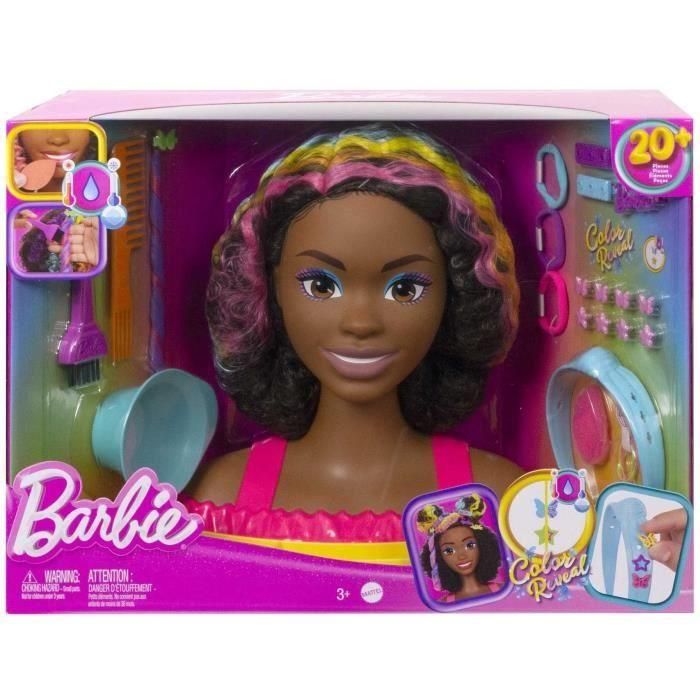 Barbie Totally Hair Color Reveal Marrón Hmd79 Mattel 1