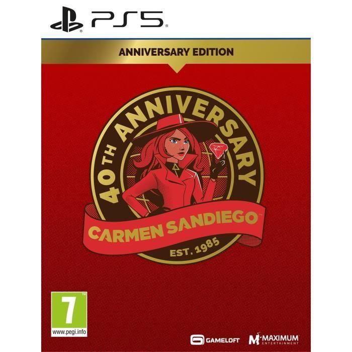 Carmen Sandiego Edición 40 Aniversario - Juego de PS5 Carmen Sandiego Edición 40 Aniversario - Juego de PS5