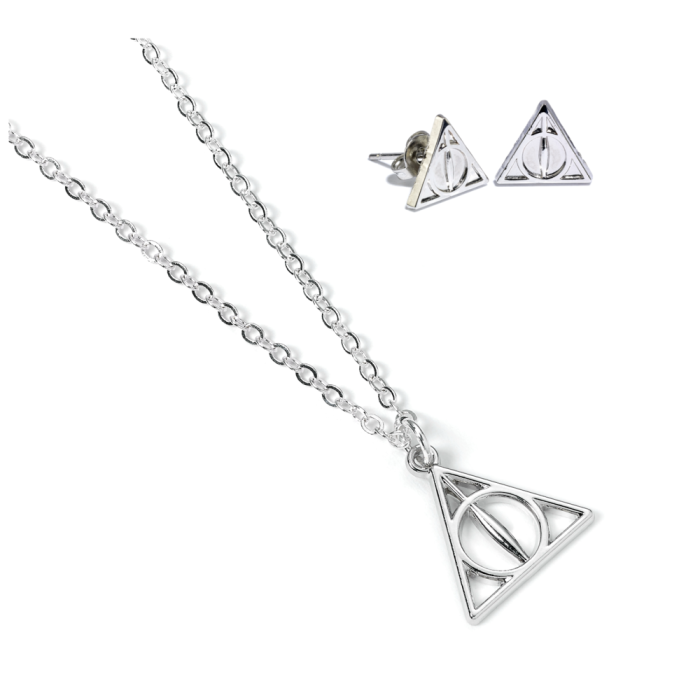 Set Colgante y pendientes Reliquias de la Muerte Harry Potter 1 Set Colgante y pendientes Reliquias de la Muerte Harry Potter 1