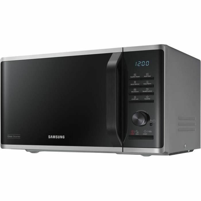 SAMSUNG MS23K3555ES SOLO Microondas 23L - 800 W - 20 programas - Negro y plata 2 SAMSUNG MS23K3555ES SOLO Microondas 23L - 800 W - 20 programas - Negro y plata 2