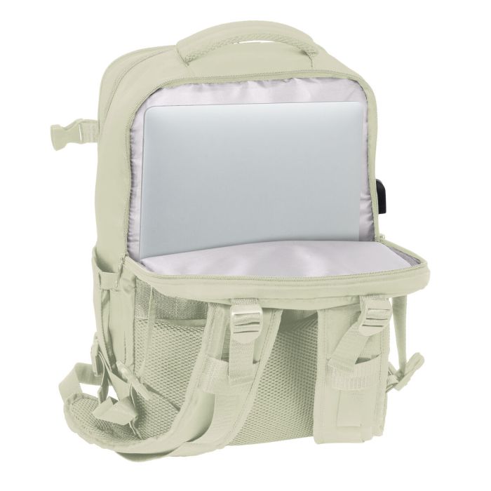 Mochila Escolar Safta Beige Beige 3 Mochila Escolar Safta Beige Beige 3