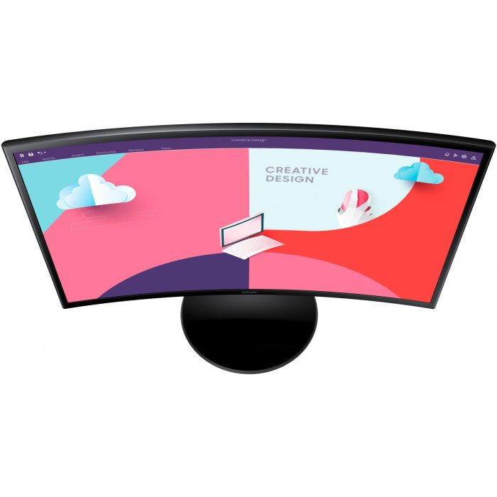 Samsung Monitor Essential C27F364EAU 27'' Full HD Curvo (1920x1080) 4ms 75Hz HDMI VGA Negro 10
