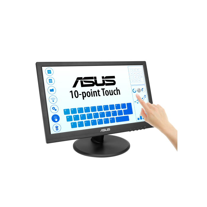 Asus Vt169He Monitor Táctil, 16", Fhd 1920X1080, Ips, Frameless 5