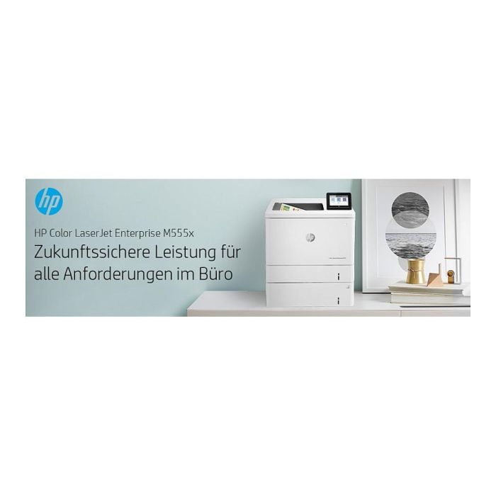 HP Color LaserJet Enterprise M555x Impresora Láser Color A4 38 ppm LAN WiFi Duplex 1200x1200 DPI