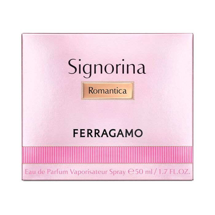 Salvatore Ferragamo Signorina Romantica Eau de Parfum Vapo Spray 50 ml - Perfume Floral Oriental Dulce con Notas de Grosella Negra, Limón, Vainilla y Sándalo