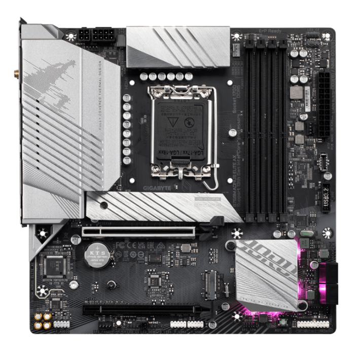 GIGABYTE B760M AORUS ELITE AX placa base Intel B760 Express LGA 1700 micro ATX 2 GIGABYTE B760M AORUS ELITE AX placa base Intel B760 Express LGA 1700 micro ATX 2