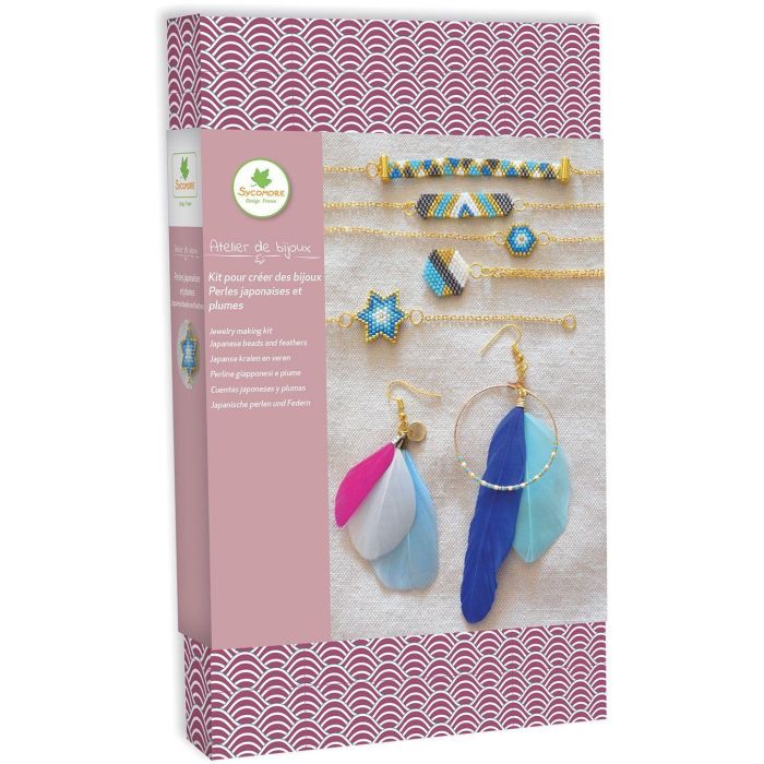 Taller de joyería - SYCOMORE - Cuentas y plumas japonesas - A partir de 12 años