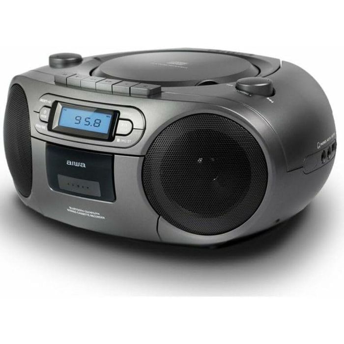 Radio Cassette Aiwa BBTC-550MG Bluetooth Gris 3 Radio Cassette Aiwa BBTC-550MG Bluetooth Gris 3