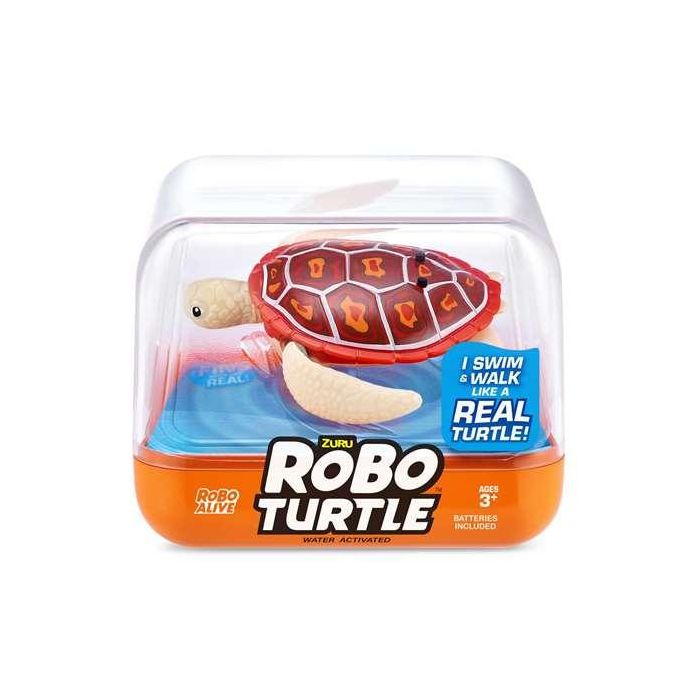 Figura tortuga roboturtle, nada y camina 7x9x9cm - modelos surtidos 2