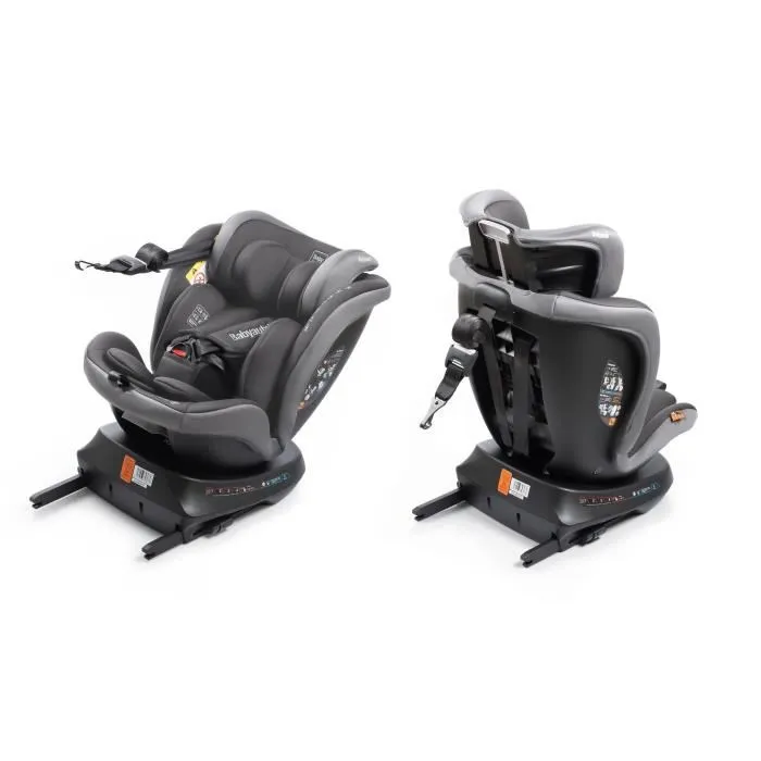 Babyauto BAB8435593703373 Silla de coche Grupo 0/1/2/3 I-Size Plus 40-150 cm Isofix Giratoria Reclinable Reductor Gris 5
