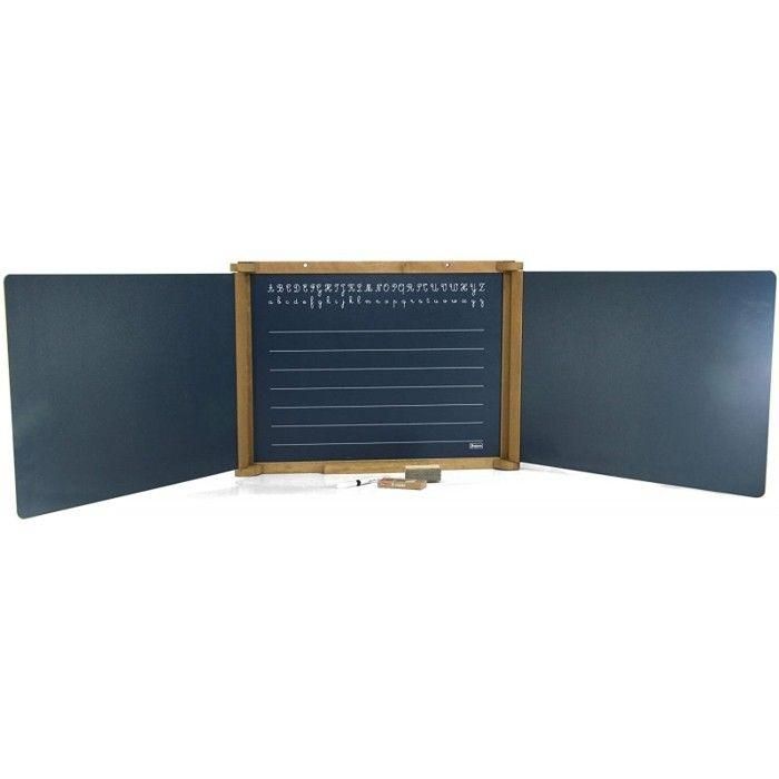 Tríptico de Madera - Roble Teñido 59 x 46 cms 2