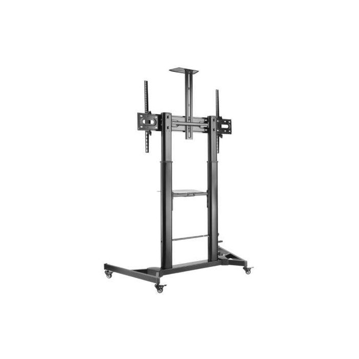 Aisens FT100TE-171 Soporte de Suelo Inclinable con Ruedas y Manivela para TV 60-100", hasta 100kg, VESA 1000x600mm, Negro 2 Aisens FT100TE-171 Soporte de Suelo Inclinable con Ruedas y Manivela para TV 60-100", hasta 100kg, VESA 1000x600mm, Negro 2