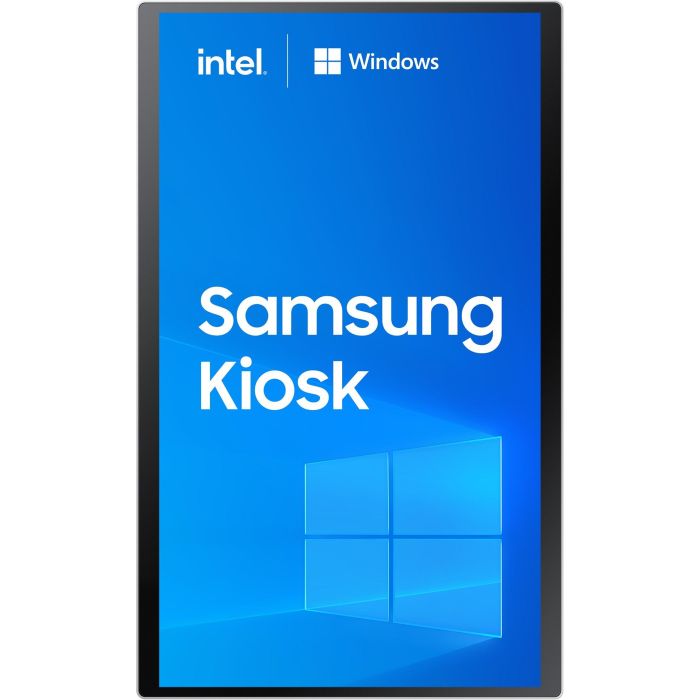 Samsung KM24C-W Pantalla LED de 24" para Kiosco Blanco, Windows 10 IoT Enterprise