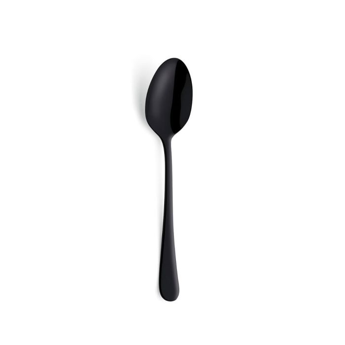 Amefa Set de 12 Cucharas de Postre Austin Negro, Acero Inoxidable 18,5 cm 2,5 mm, Acabado Mate, Apto Lavavajillas 0 Amefa Set de 12 Cucharas de Postre Austin Negro, Acero Inoxidable 18,5 cm 2,5 mm, Acabado Mate, Apto Lavavajillas 0