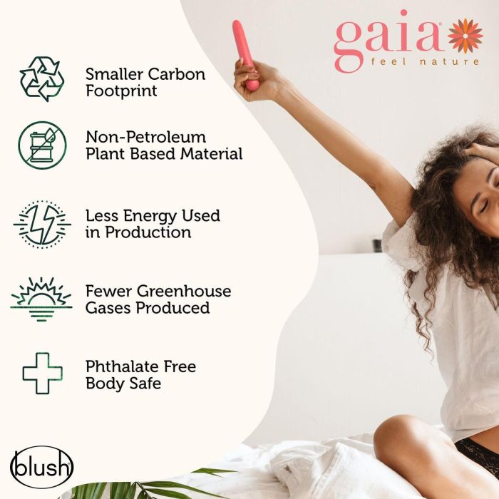 Bala Vibradora Blush Gaia Rosa 2 Bala Vibradora Blush Gaia Rosa 2