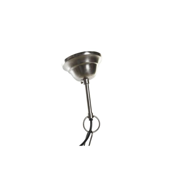 Lámpara de Techo DKD Home Decor Plateado Natural Metal 50 W 80 x 80 x 47 cm 2