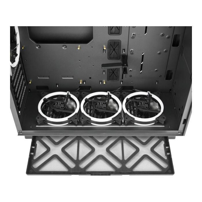 Sharkoon Pure Steel ARGB ATX/E-ATX Midi Tower PC Negro Vidrio Templado