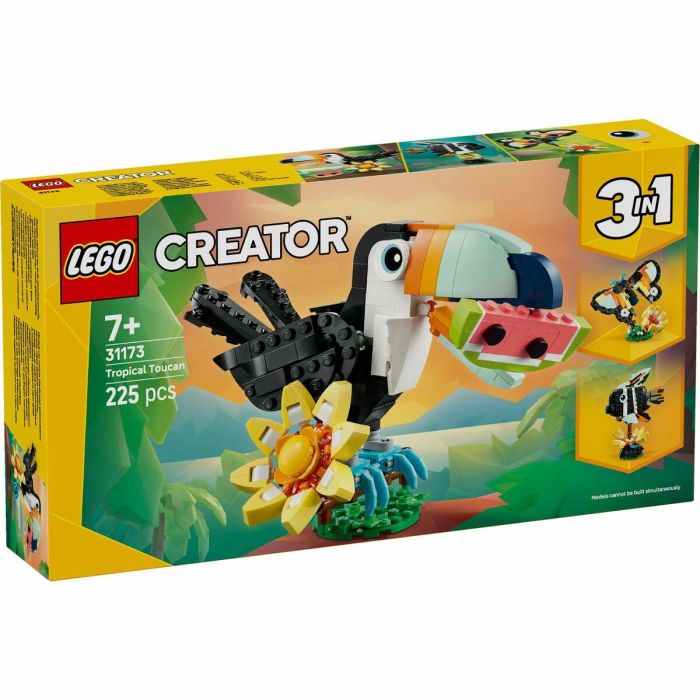 LEGO 31173 Creator 3 en 1 Tucán Tropical - Juego de Construcción para niños 7 años 7