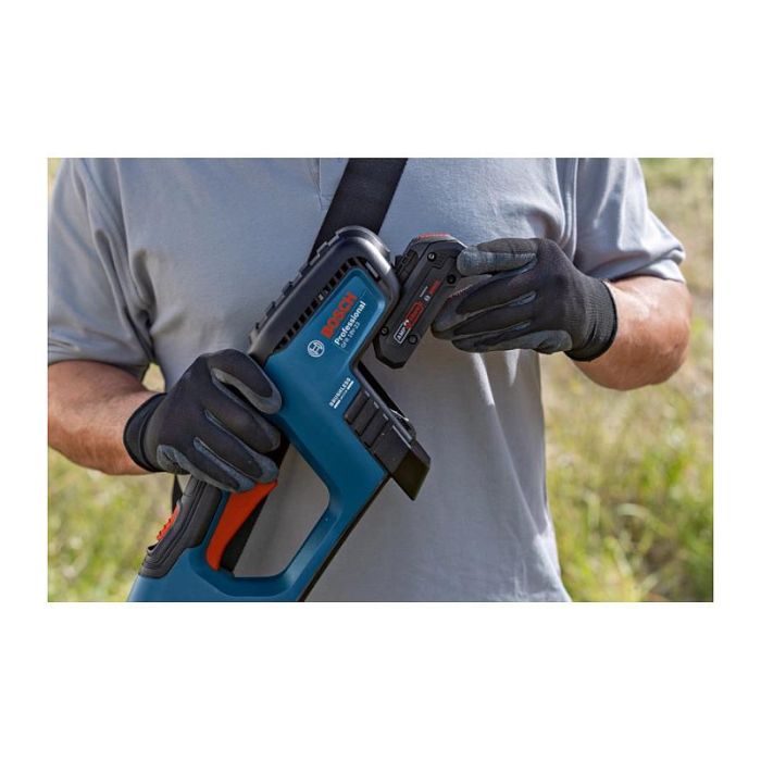 Bosch GFR 18V-23 Professional Cortabordes a Bateria 18V sin Cables, Empunadura en D, Diámetro Corte 33 cm, Hoja, 6400 RPM