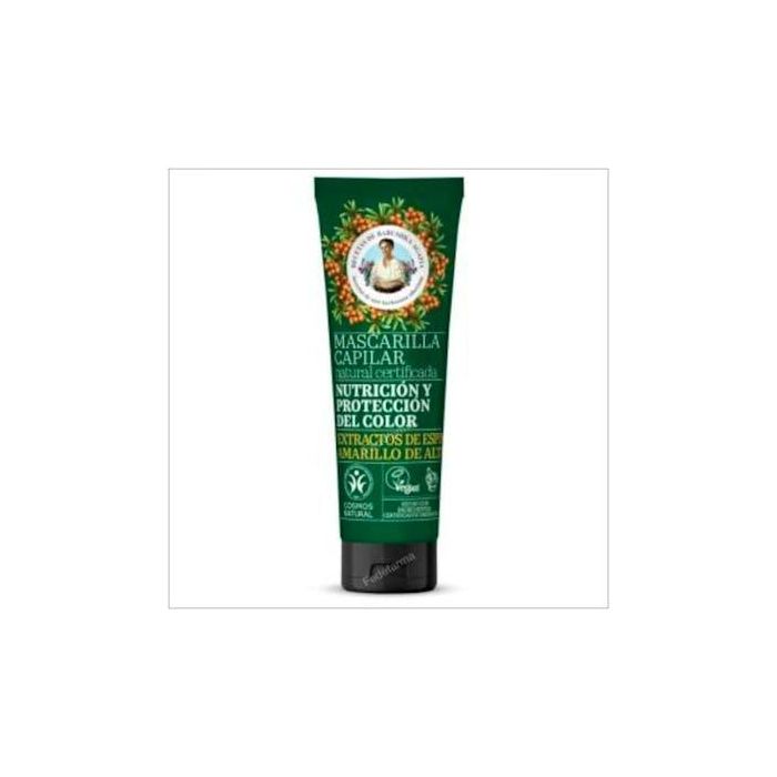 AGAFIA Mascarilla Capilar Nutrición y Color Vegana con Espino Amarillo para Cabello Teñido 200ml