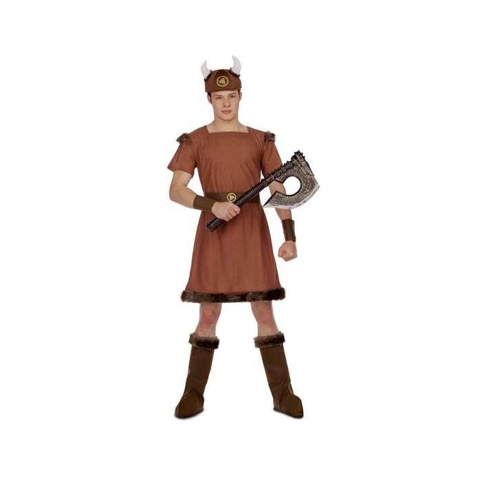 Disfraz vikingo odin sombrero, vestido, cinturón, muñequeras y cubrebotas talla m/l Disfraz vikingo odin sombrero, vestido, cinturón, muñequeras y cubrebotas talla m/l
