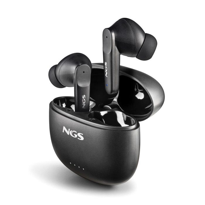 Auriculares Bluetooth NGS Ártica Hush con estuche de carga/ Autonomía 4h/ Negros 6 Auriculares Bluetooth NGS Ártica Hush con estuche de carga/ Autonomía 4h/ Negros 6