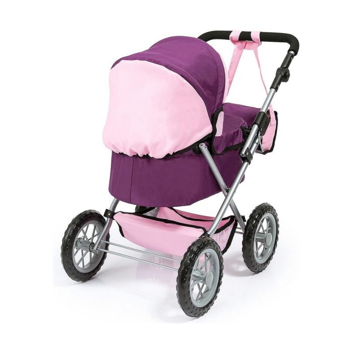 Coche muñecas trendy royal morado 67x67x41 cm 2