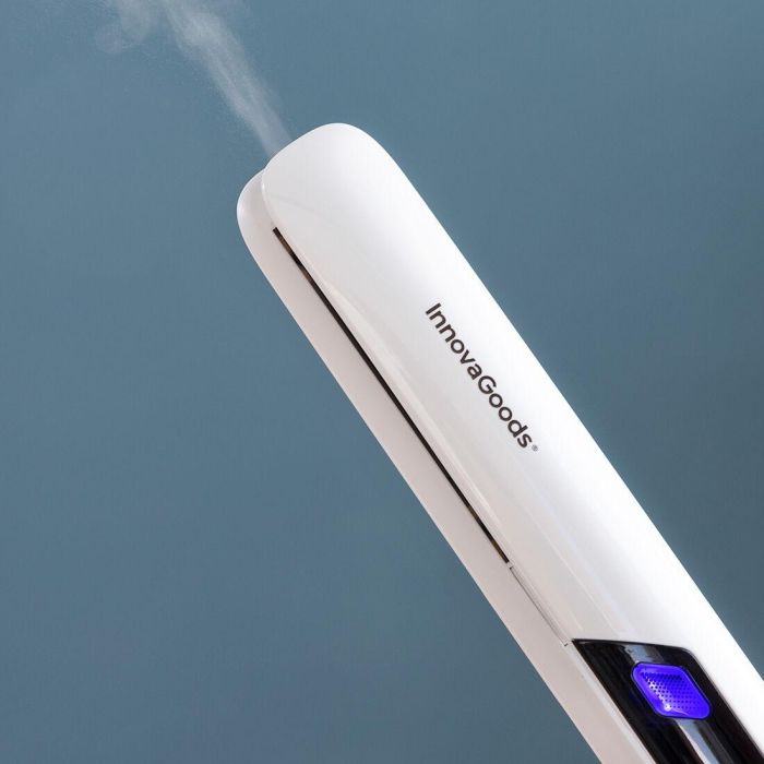 Plancha de Pelo Cerámica con Vapor Stemio InnovaGoods 36 W 10 Plancha de Pelo Cerámica con Vapor Stemio InnovaGoods 36 W 10