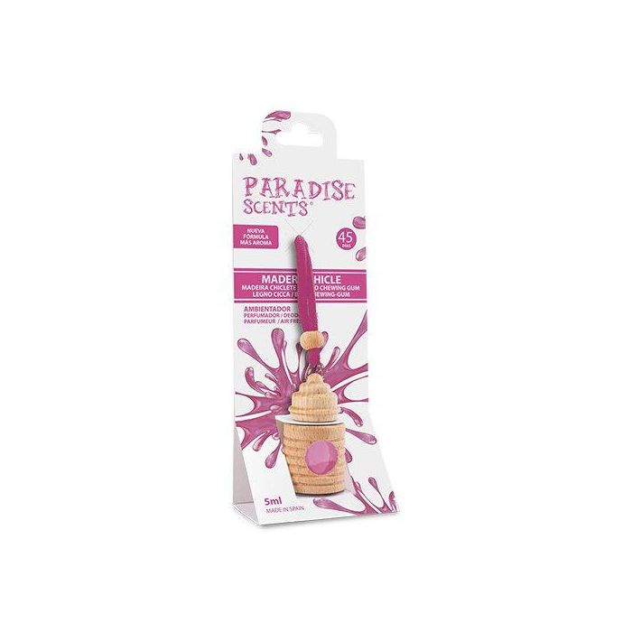 Arbre Magique PER80144 Perfumador Madera Chicle Paradise Colgante Cs6 2 Arbre Magique PER80144 Perfumador Madera Chicle Paradise Colgante Cs6 2