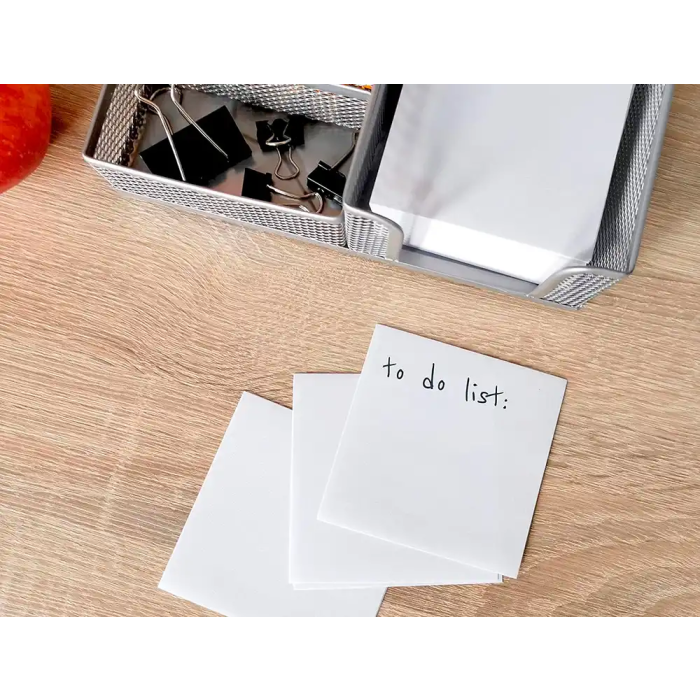 Liderpapel Taco Papel Encolado Blanco 500+75 Hojas 100x100x60 mm 80 gr 4 Liderpapel Taco Papel Encolado Blanco 500+75 Hojas 100x100x60 mm 80 gr 4