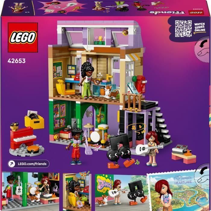 Tienda De Música Y Apartamento 42653 Lego Friends 5 Tienda De Música Y Apartamento 42653 Lego Friends 5