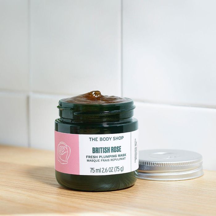 The Body Shop British Rose Fresh Plumping Mask 75 mL 1 The Body Shop British Rose Fresh Plumping Mask 75 mL 1