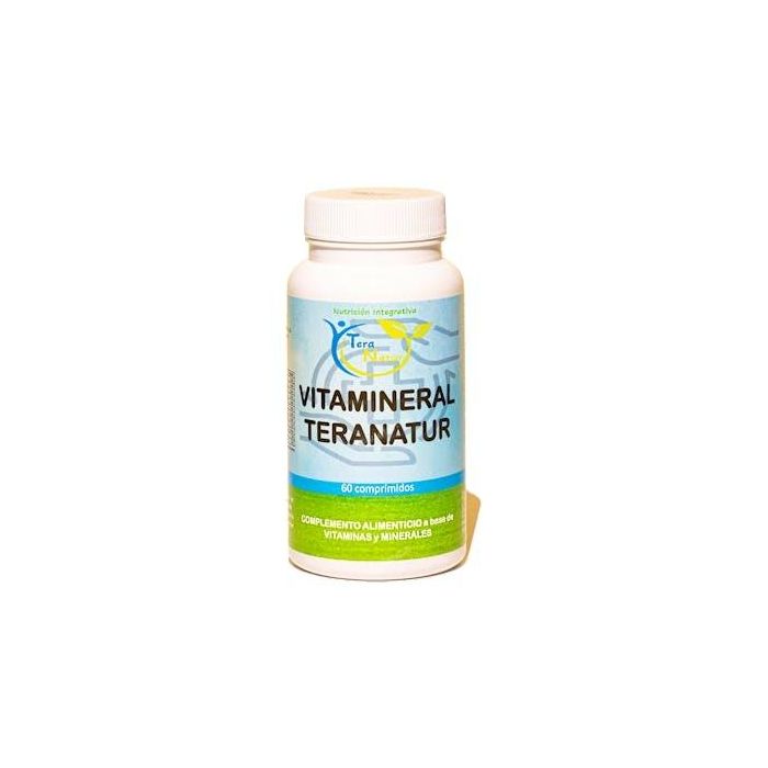 TERANATUR B-100 Complex Vitaminas B Niaci B1 B2 B6 B12 Biotina 60 Cápsulas Vegetales contra Cansancio y Fatiga