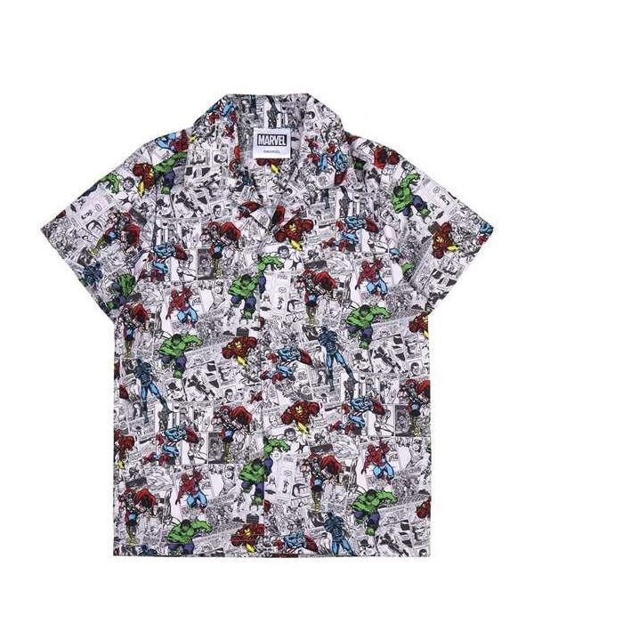Camiseta corta popelin marvel talla 3 años Camiseta corta popelin marvel talla 3 años