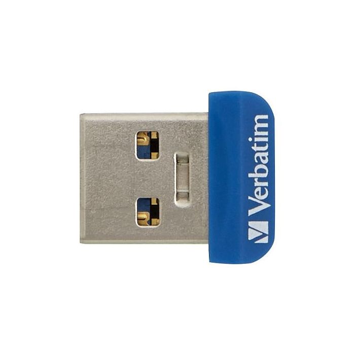 Verbatim Pendrive Nano Store'N'Stay 64GB Super Speed USB 3.0 Azul 3