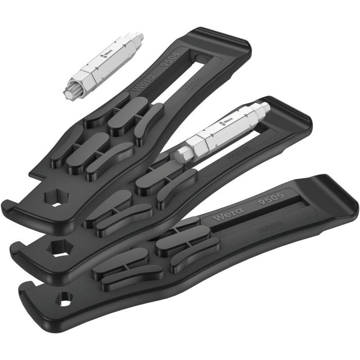 Wera 05004182001. Set de herramientas para bicicleta. Incluye 5 piezas. Color negro. 0 Wera 05004182001. Set de herramientas para bicicleta. Incluye 5 piezas. Color negro. 0