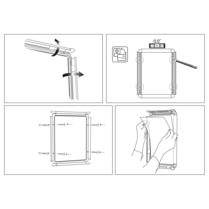 Tablón de Anuncios Nobo Aluminio Polipropileno 3 Tablón de Anuncios Nobo Aluminio Polipropileno 3