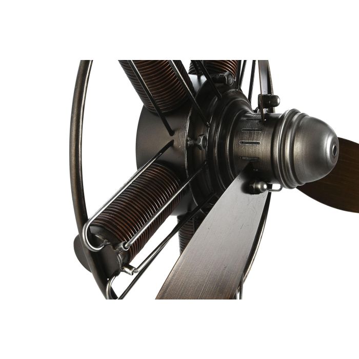 DKD Home Decor Decoracion Pared Loft Marron Cobre 16 x 52 x 55 cm (2 Unidades) 1