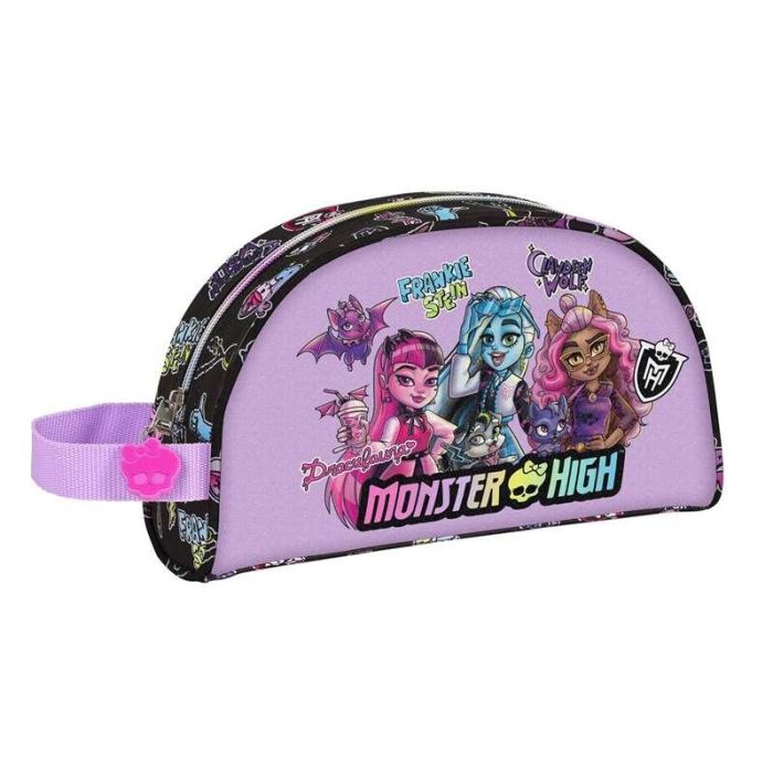 Neceser de Viaje Monster High Creep Negro Poliéster 300D 26 x 16 x 9 cm Neceser de Viaje Monster High Creep Negro Poliéster 300D 26 x 16 x 9 cm