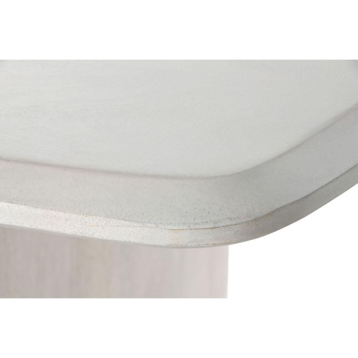 Mesa de Comedor Home ESPRIT Blanco Madera de mango 218 x 100 x 76 cm 4 Mesa de Comedor Home ESPRIT Blanco Madera de mango 218 x 100 x 76 cm 4