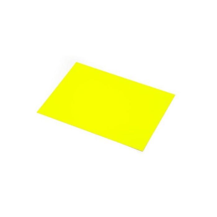 Sadipal Cartulina fluorescente amarilla 50x65 cm 230 gr para dibujo, cartelería y manualidades - Paquete de 10 hojas